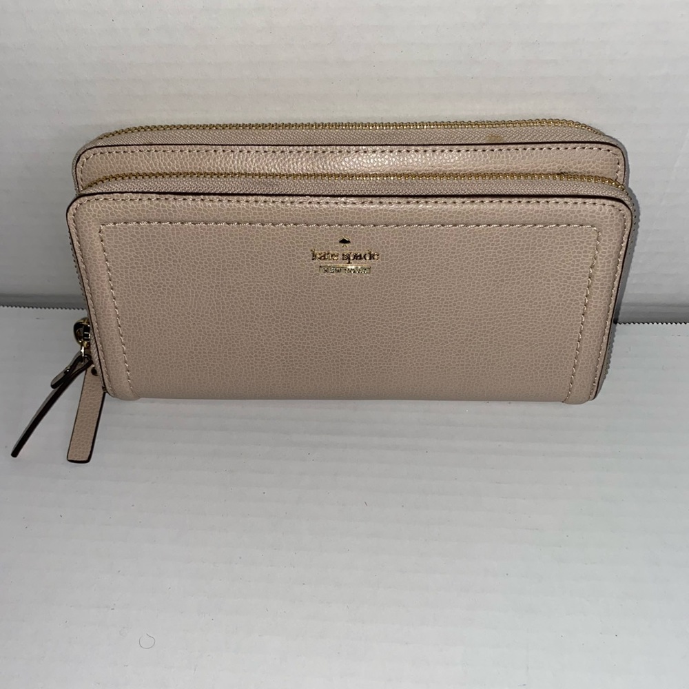 Kate Spade ♠️ Double Zipper Wallet
